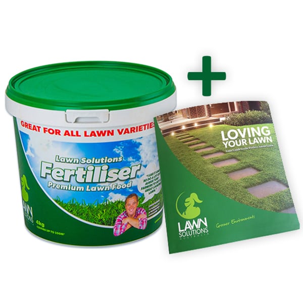 4kg Bucket + Loving your lawn book Instant Turf Coolabah