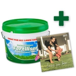 10kg Fertiliser + love your lawn book