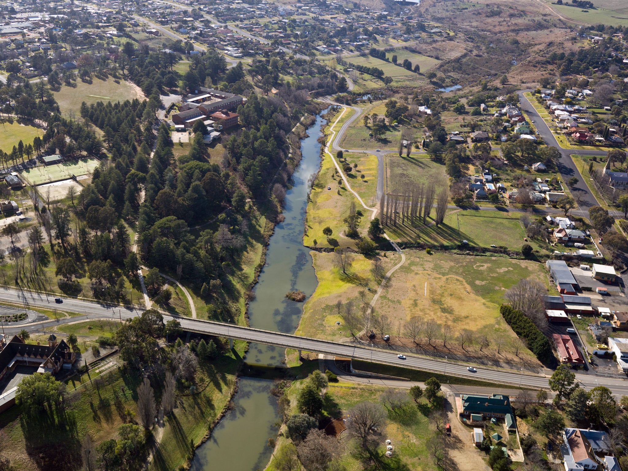 Calder park aerial image