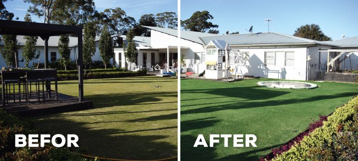 ColourGuard PLUS before and after