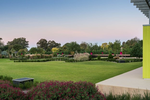 Coolabah’s turf installation project in Bendigo’s Botanical Garden